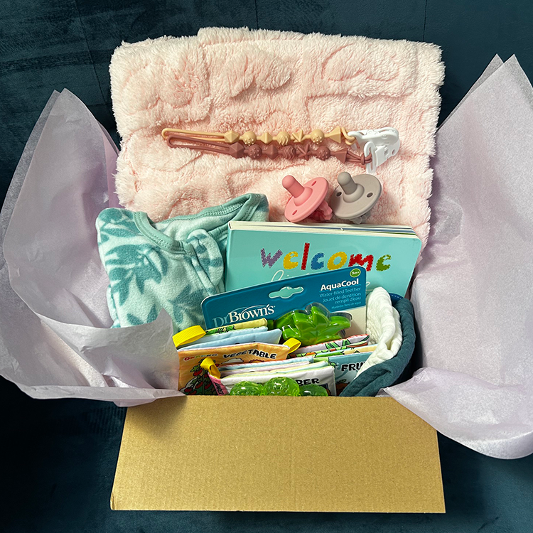 New Baby Girl Crate